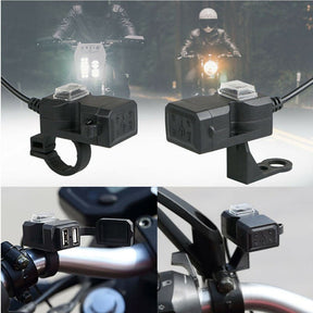 Carregador de Celular USB para Moto Motocicleta Tomada À Prova D'água