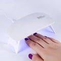 Secador De Unhas LED UV Profissional Portátil cor branco