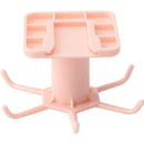 Suporte para utensílios cor rosa