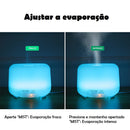 Aromatizador de Ambiente Elétrico Ultrassônico 300ml com ajuste de evaporação