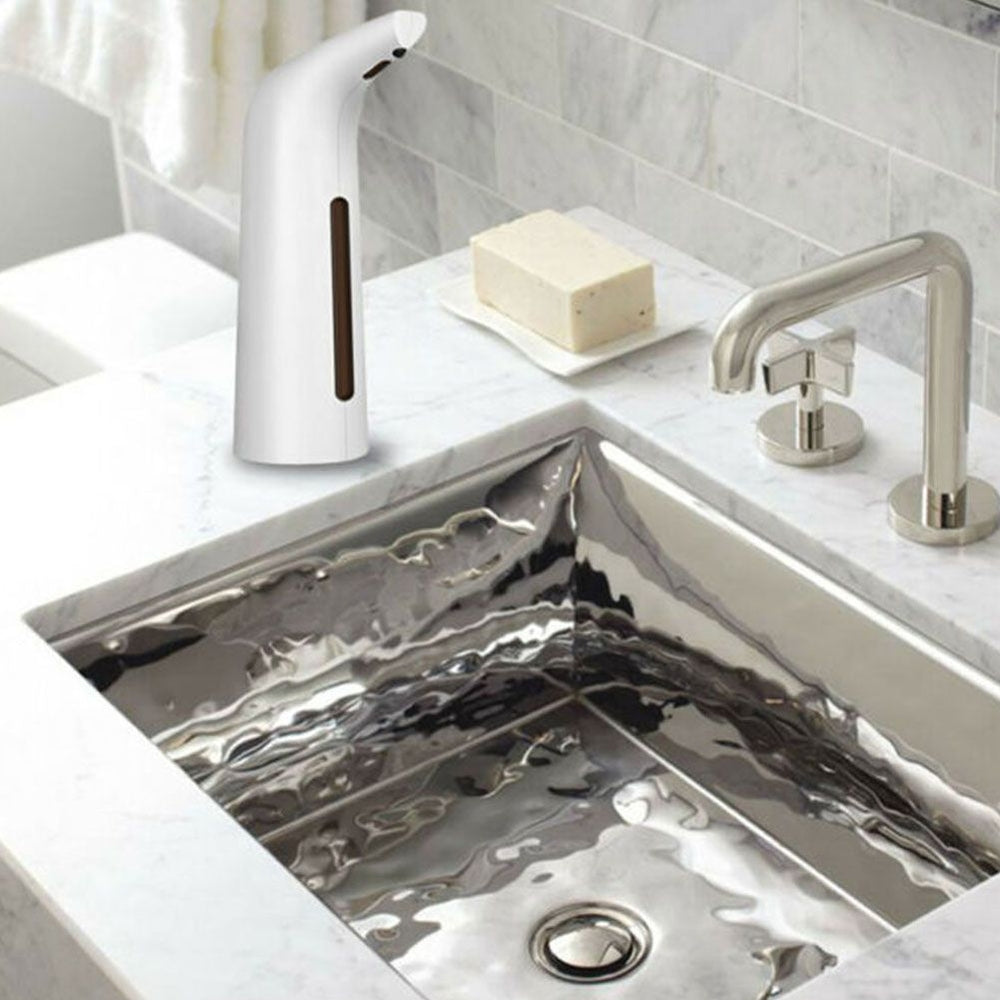 Dispenser Sabonete Líquido e Álcool Gel Automático EcoSmart cor branco